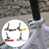 Fahrrad-Sattelstütze Schnellspanner Bolzen Achsschaft Stift für Fahrradrahmen Teile Langlebige Aluminiumlegierung Komponente