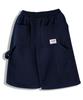 Yosemiti Pintuck Carpenter Bermuda Sweatpants Navy Yp-501