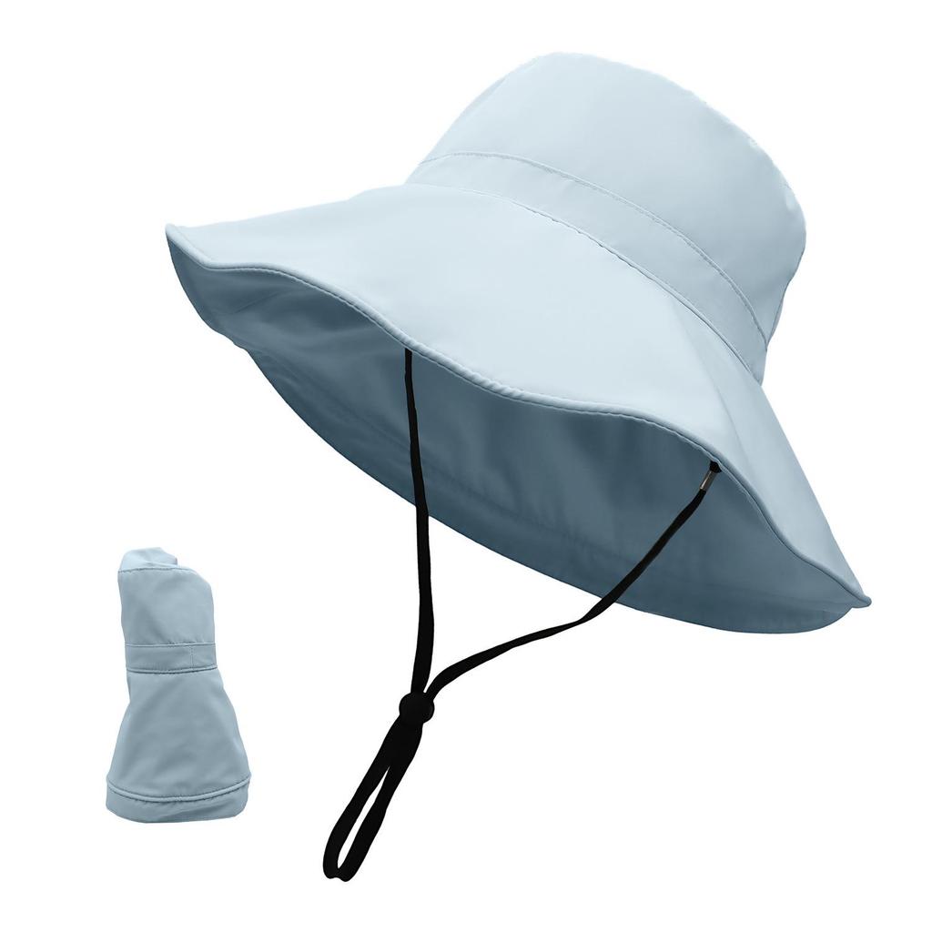 Women's Anti-UV Foldable Fisherman Hat with Large Brim for Summer/Spring Sun Protection