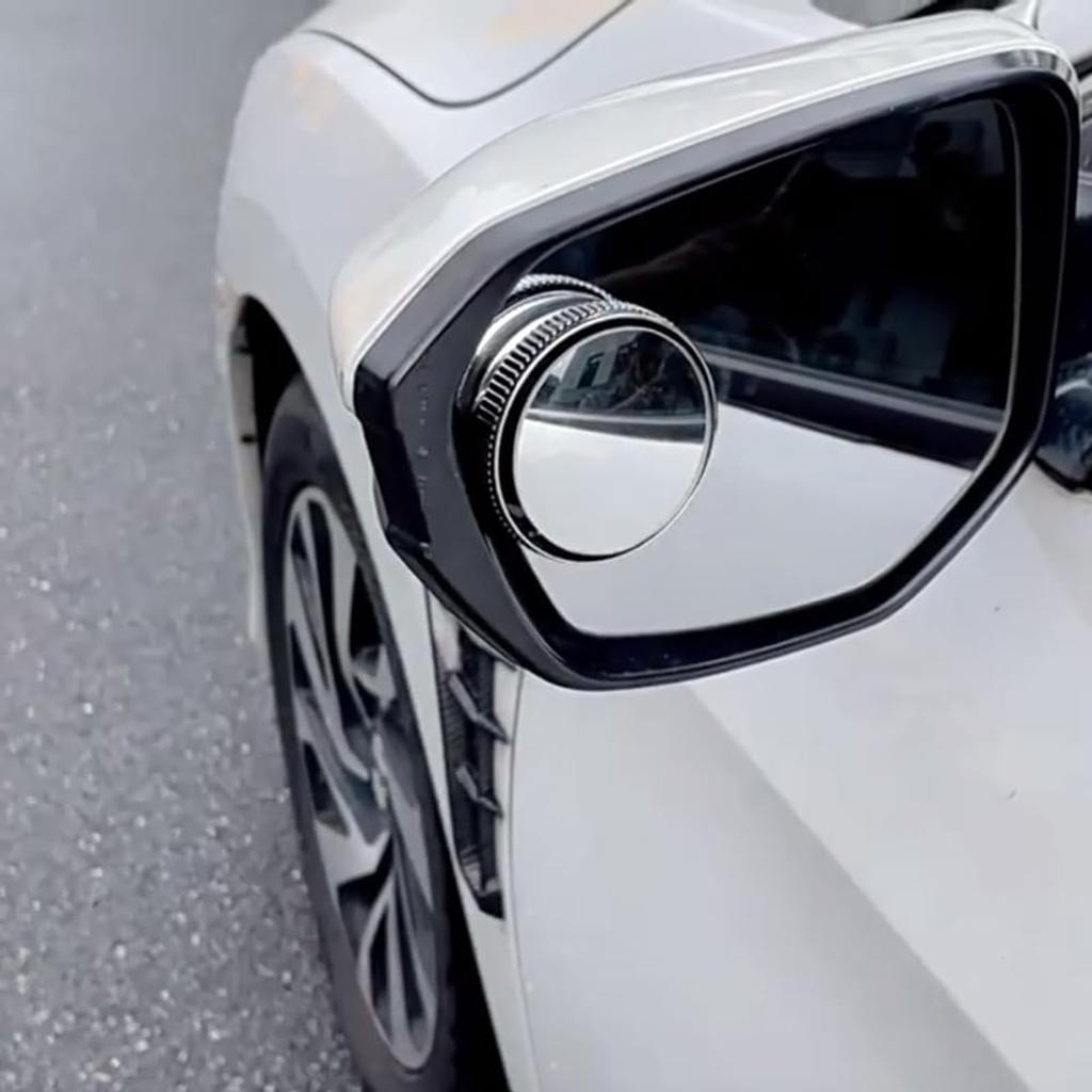 Refoiner Auxiliary Mirror, Car Round Side Mirror, Blind Spot Door