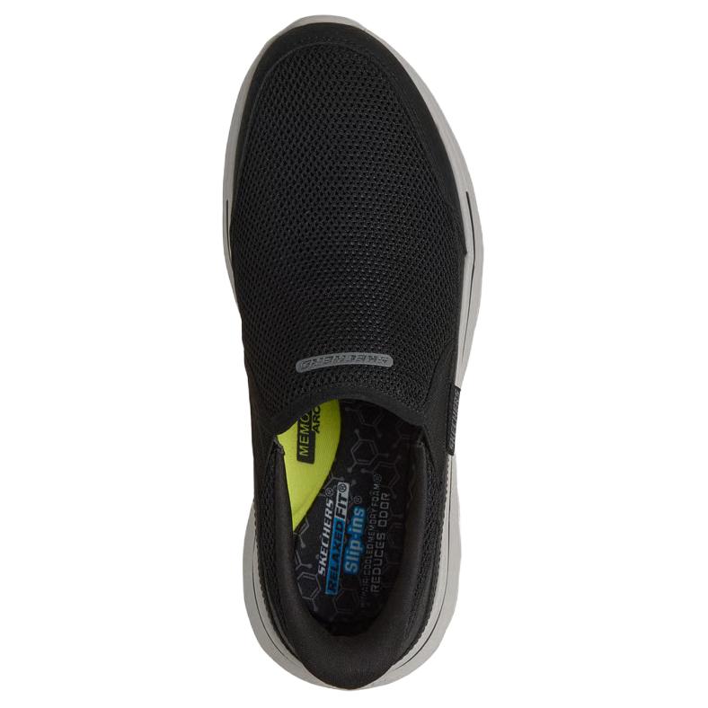 Skechers Nevaro Sparrow Comfortable Soft Support Lifestyle Casual Shoes Men Casual Shoes Black 211335-BLK