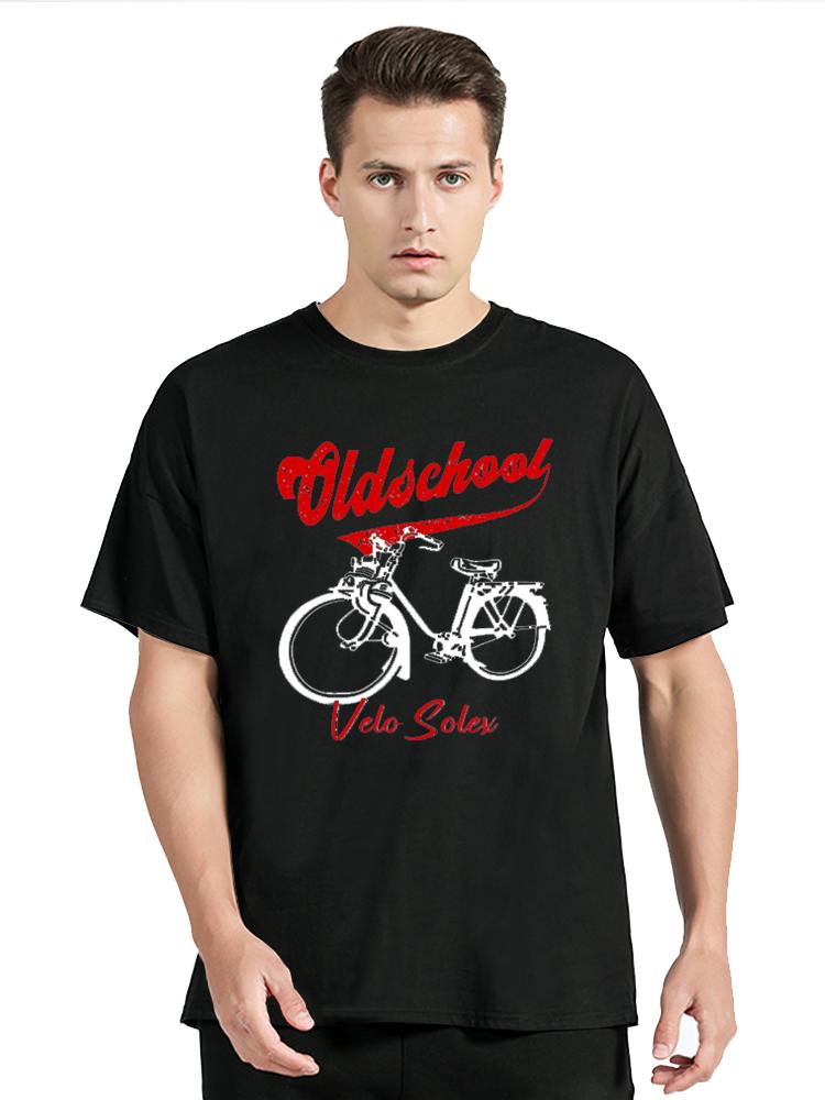 

Retro Velo Solex Bike Modal Graphic Fitness T-shirt Cotton Tops Tees Men s Clothes Oversized Unisex Tshirt Streetwear Tshirt L