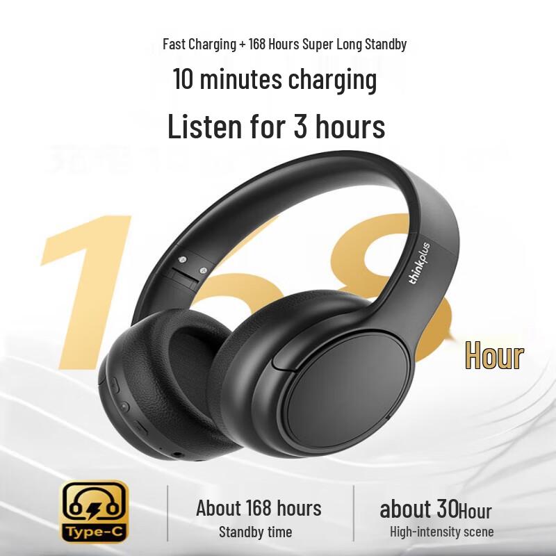 Lenovo thinkplus TH20 Over-Ear Bluetooth Headset