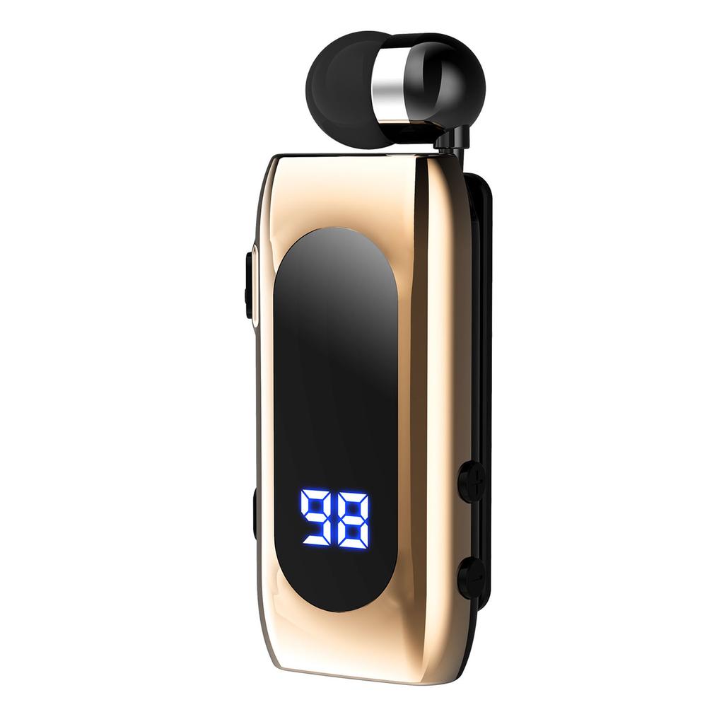 Wireless Headset Lavalier Headphone for Workout/Home/Office LED Display Deep Bass for Outside Sport Lavalier Headset