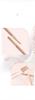 Heart Percent Lip Portable Retractable Lipstick Eyeshadow Lipstick Makeup Flat Finger Lip Brush with Double Tip Tool Dual-Ended Brush, &