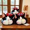 Black Cat Plush Pillow Cartoon Soft Toy Gift For Home Decor And Kids