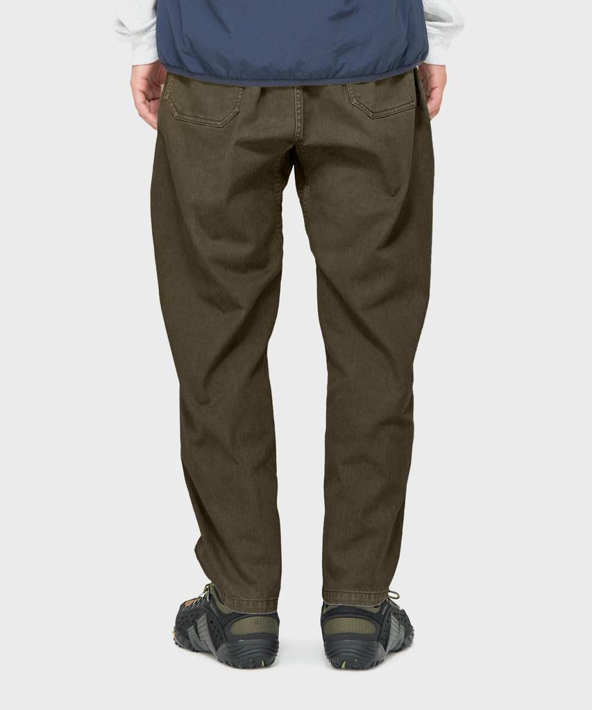 Geulamichi Loose Tapered Ridge Pants Dusky Olive