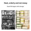 Refrigerator Sealed Box for Vegetable Fruit Crisper Box with Drain Basket Double-layer Food Organizer Containers Reusable Case