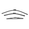 3Pcs Front Windshield Wiper Blades Durable Wiper Blade Replacement for Mazda CX?5 CX?9 CX5 CX9 2017