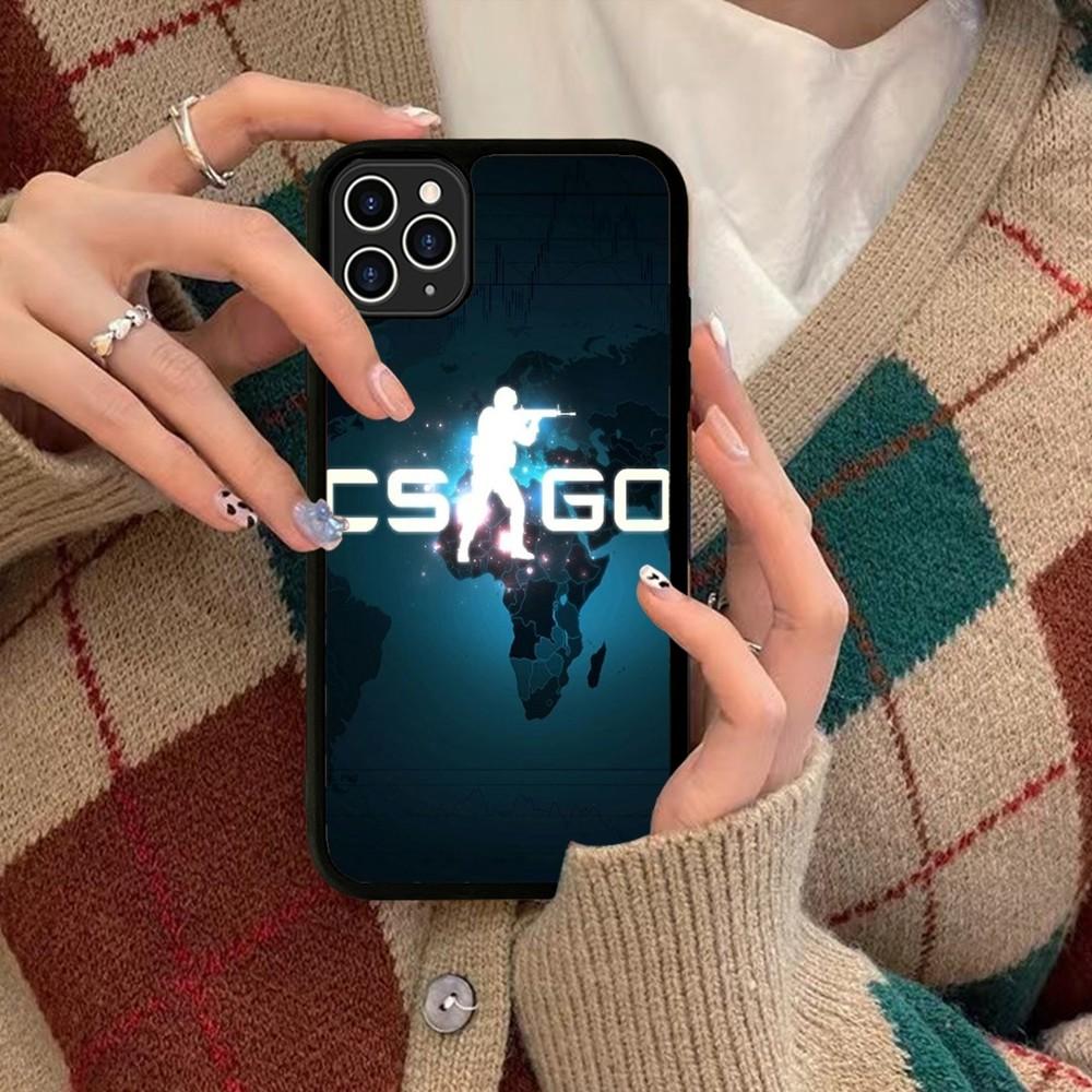 C-Counter-Strike CS Game Phone Case Silicone PC+TPU For For IPhone 11 12 13 14 15 16 Plus Pro Max Cover
