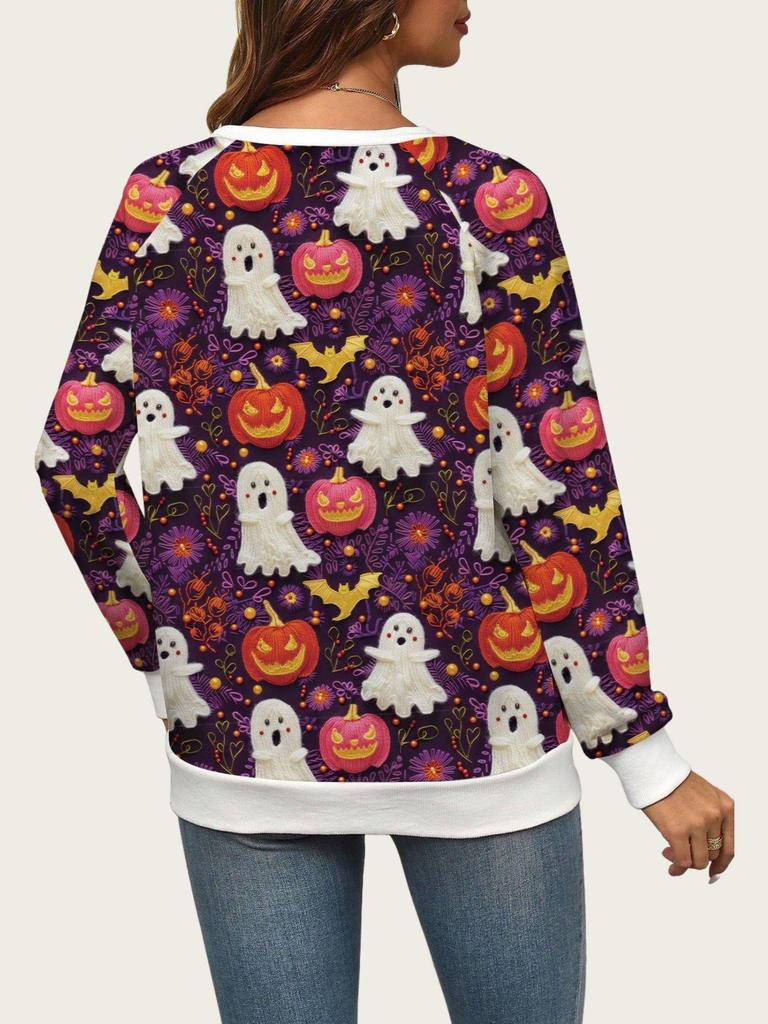 Damska bluza z kapturem 3D, luźna, plus size, na jesień/zimę, europejska i amerykańska, 2025