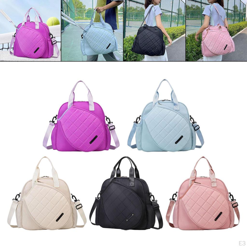 Multi-purpose Tennis Bag with Zipper, for Beginners, Fitness, And Sports. Large, Professional Sports