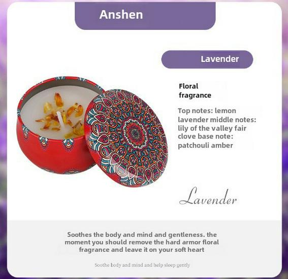 DIY Dried Flower Soy Wax Candle - Romantic Aromatherapy Souvenir