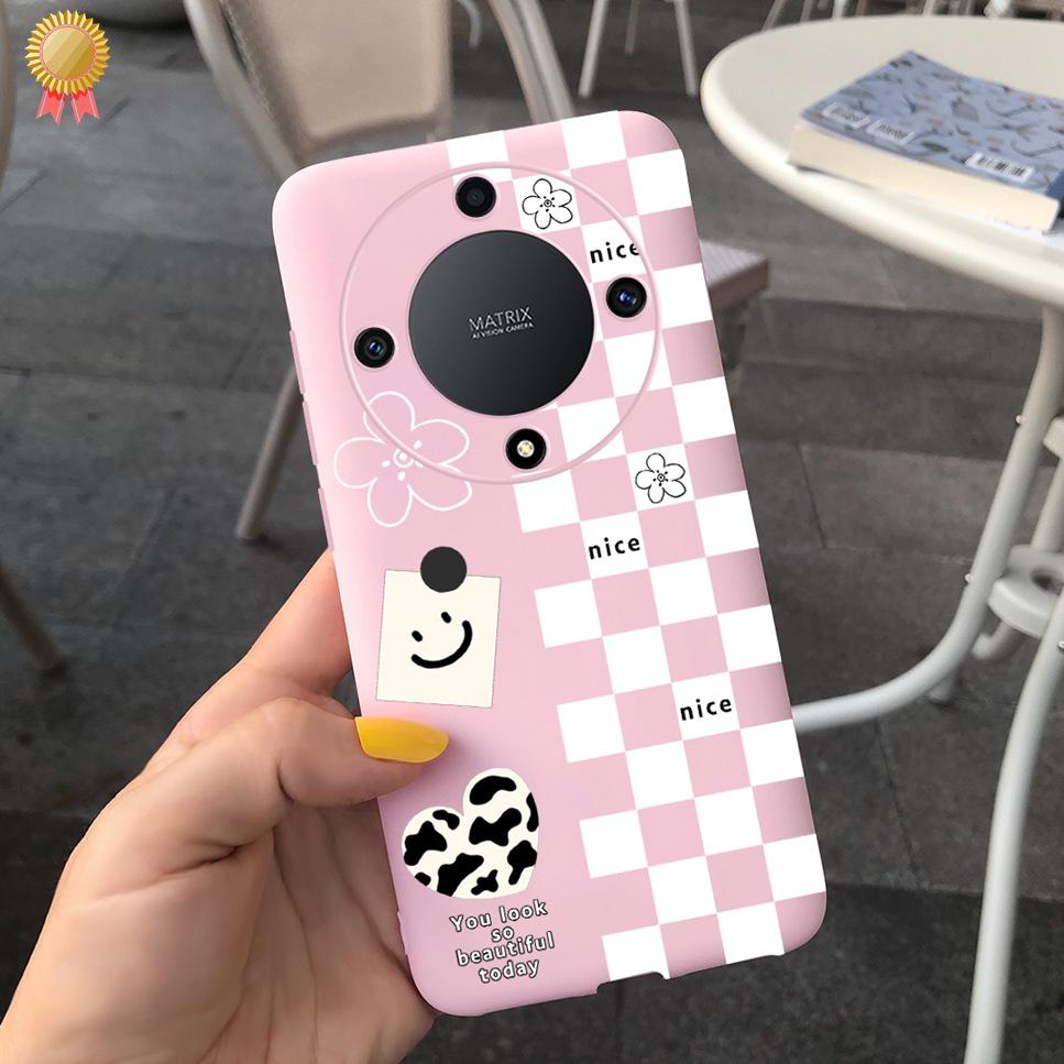 Luxury Case For Honor X9a Soft TPU Capa COOL New Cute Animal Painted Back Coque For Honor X9a X8A X7A 9XA 8XA 7XA  Bumper Bags