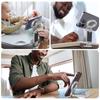 Magnetic Airplane Phone Holder Universal Travel Desk Cell Phone Mount Stand Foldable 360° Rotation Selfie Stick Phone Support