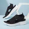 Große Größe Sommer Damen Sandalen Damen Wedges Strandsandalen Slip-On Damenschuhe