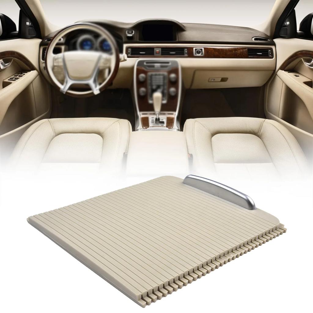 39870905 Car Center Console Drink Cover Slide Roller Blind For Volvo S80 2007-2014 For XC70 2008-2014 For S70 2008-2010