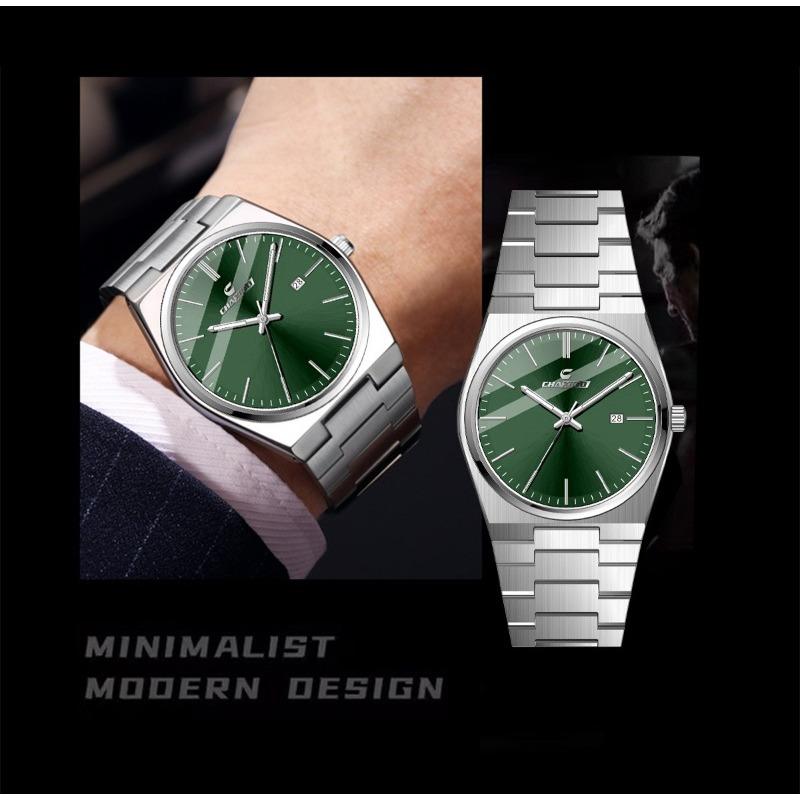 CHAXIGO Quartz Watch Ultra-thin Men's Watch Waterproof Calendar
