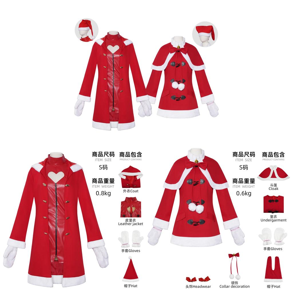 Neon Genesis Evangelion Asuka Langley Soryu And Ayanami Rei Christmas Cosplay Suit With Breathable Fabric For Halloween And Party Use