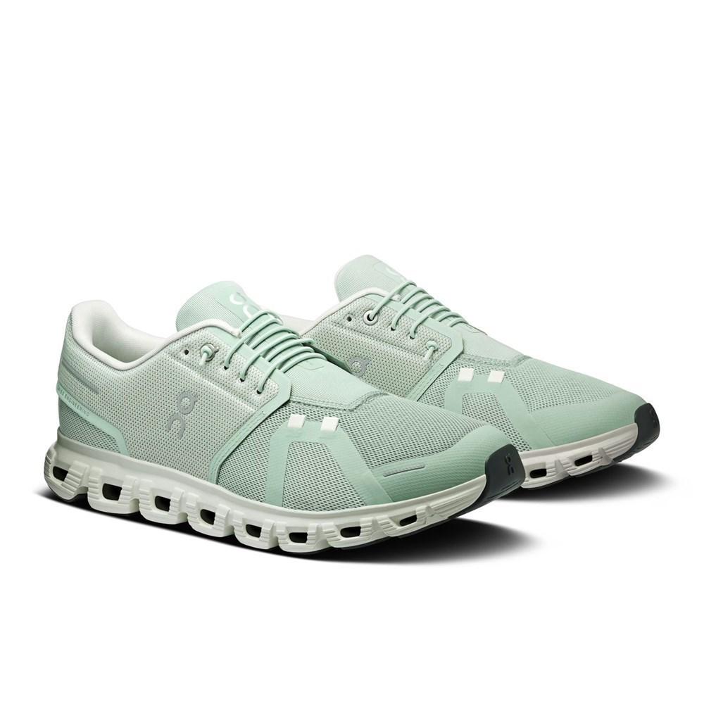 On-Running Cloud 6 Sneakers breathable mesh green