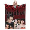 Super Soft Kpop Group Lngshot  Throw Blanket Premium Flannel Fleece Lightweight  Bed Blanket Super Cozy Blankets All Season Use