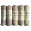Contex MOKU ORGANIC Face Towels, 5-Piece Set | Original Selection | G. Organic: Coffee, Rose Red, Rooibos, Blueberry, Matcha | 33 X 100cm | Imabari
