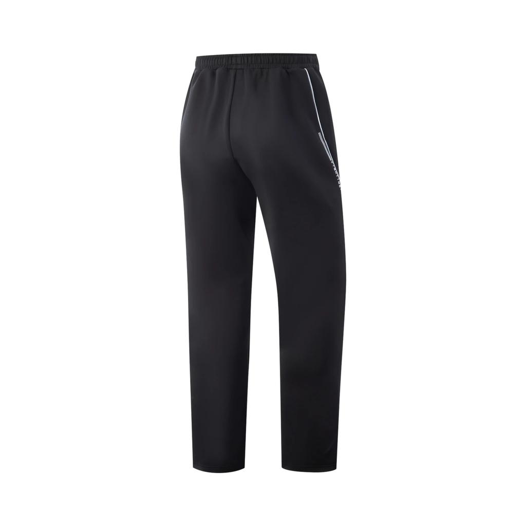 Li Ning Stolní tenisová řada Sportovní Jednoduché Pohodlné Univerzální Rovné Kalhoty Šněrovací Ležérní Kalhoty Unisex Kalhoty AKLV703-1