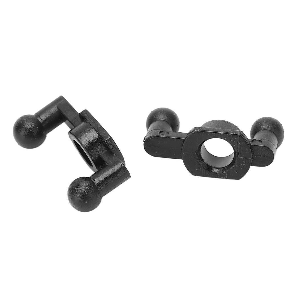 2pcs RC Helicopter Connect Buckle Bulb Spare Parts Plastic Black RC Airplane Accessories for Wltoys