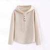 Felpe da donna autunnali Derong, top corti da donna, maniche lunghe con cappuccio da donna popolari, moda estera