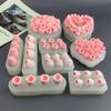 Small Raspberry Mousse Candy Mold Baking 3D Raspberry Pudding Baking Mold Dessert Chocolate Mold Fruit Cake Decorating Tools
