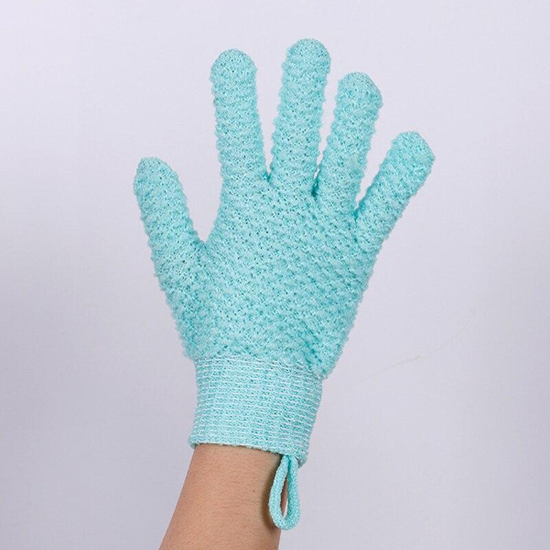 1 Pack Of Five Finger Bath Gloves Creative Home Body Massage Sponge Lazy Bath Gloves Deodorant Massage Elastic Bath Scrub Mud