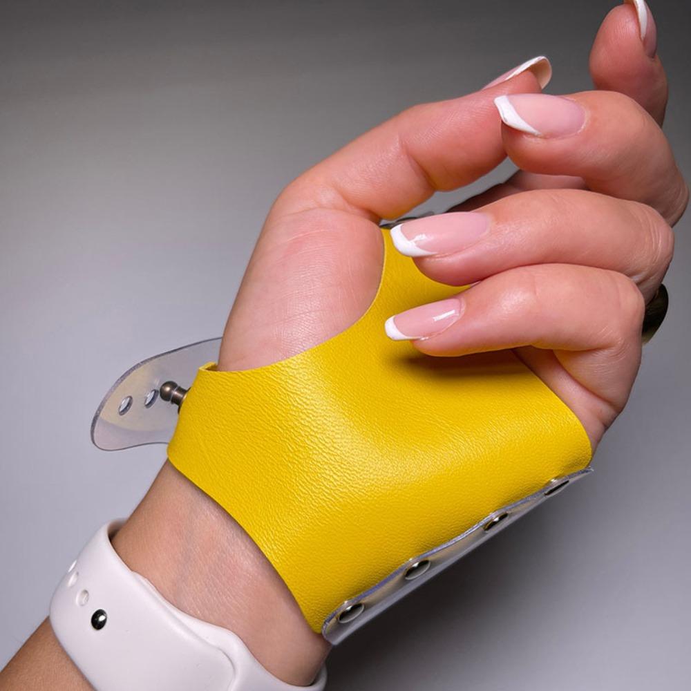 Functional Design Professional Makeup Artist Gloves PVC Makeup Color Palette Makeup Tools