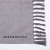 DEAN & DELUCA Cotton Chambray Cloth, Gray, Approx. 130 x 180 cm