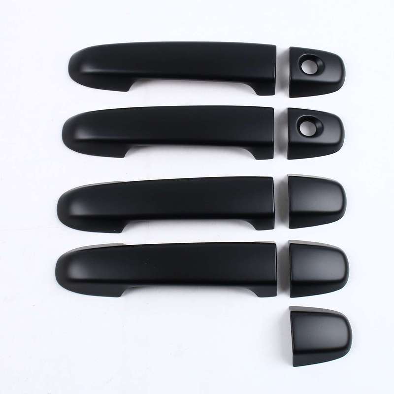 For Toyota Aqua Prius C 2011 2012 2013 2014 2015 2016 2017 ABS Chrome Carbon Fiber DOOR HANDLE COVER TRIMS CAR ACCESSORIES