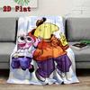 Smiling Friends 2D Flat Pattern Flannel Blanket High quality All Seasons Warmth and Comfort Perfect for Christmas Gifts.NMT0928564