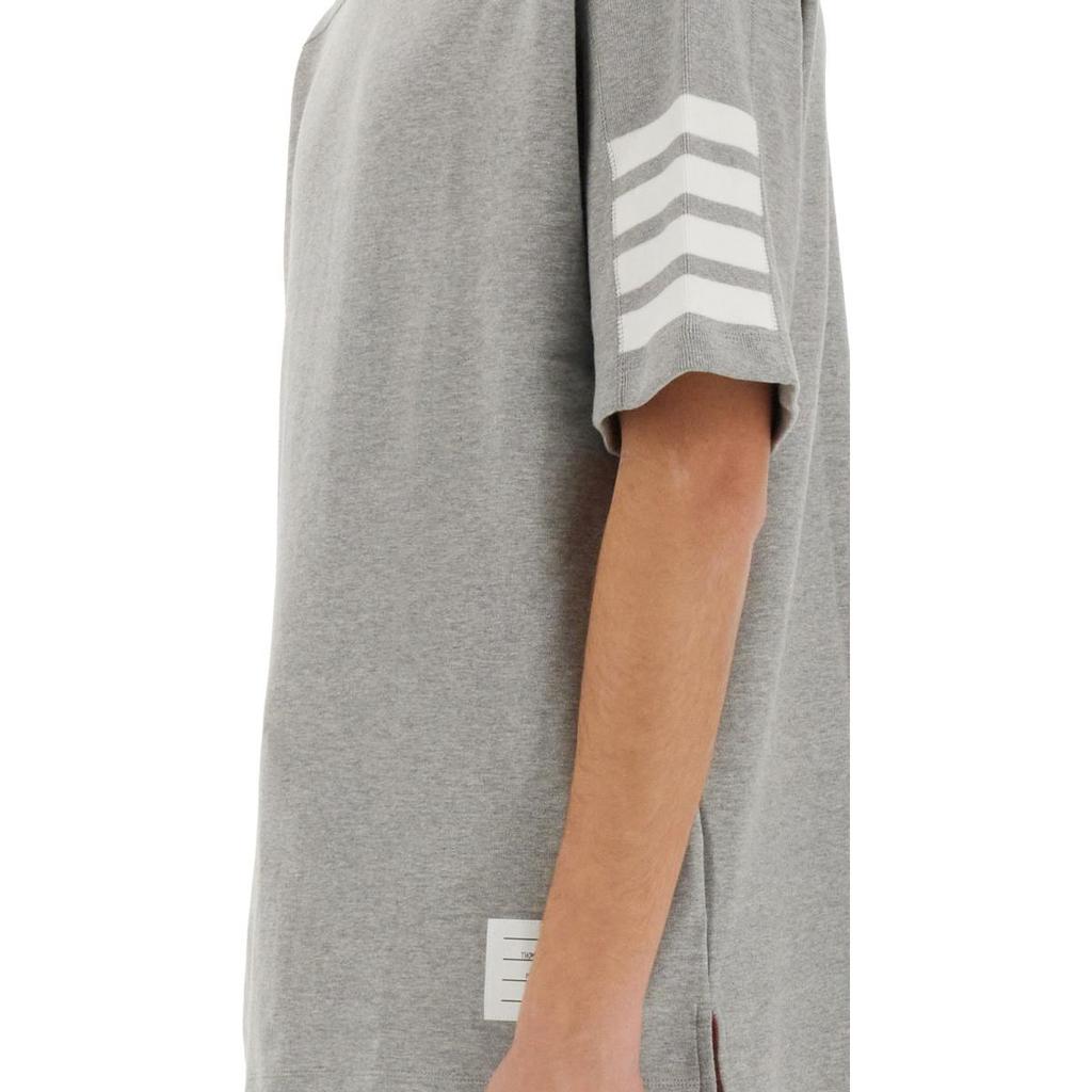 THOM BROWNE 4 Bar Stripe Crewneck T Shirt MJS246A-07323-055