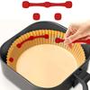 2 Set Non-Scratch Air Fryer Magnet Buckle Reusable Air Fryer Parchment Paper Lock  Baking