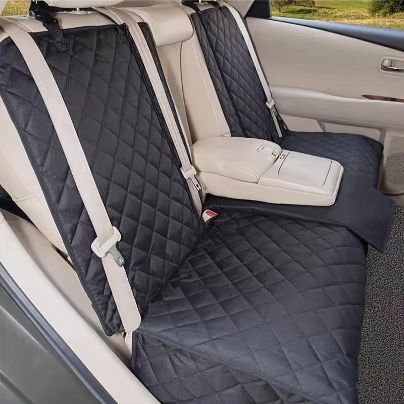 Premium Waterproof Dog Car Seat Cover Scratch Resistant Non Slip Pet Protector Washable Fur Mud Protection Fits Car Armrests