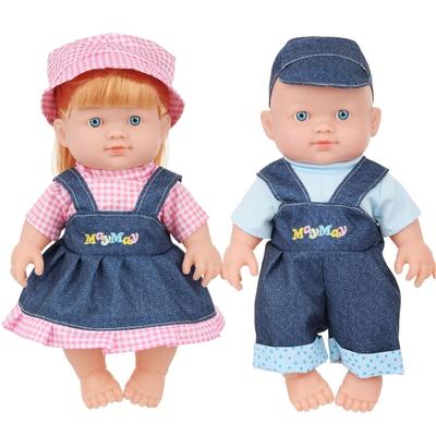 Realistic Reborns Caucasian Boy/Girl Doll For Kids Pretend Play And Emotional Comforting Companion Doll Gift for Toddler