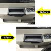 For Hummer H2 2003-2007 ABS Black Car Door Armrest Storage Box Multifunctional Capacity Storage Box Car Accessories