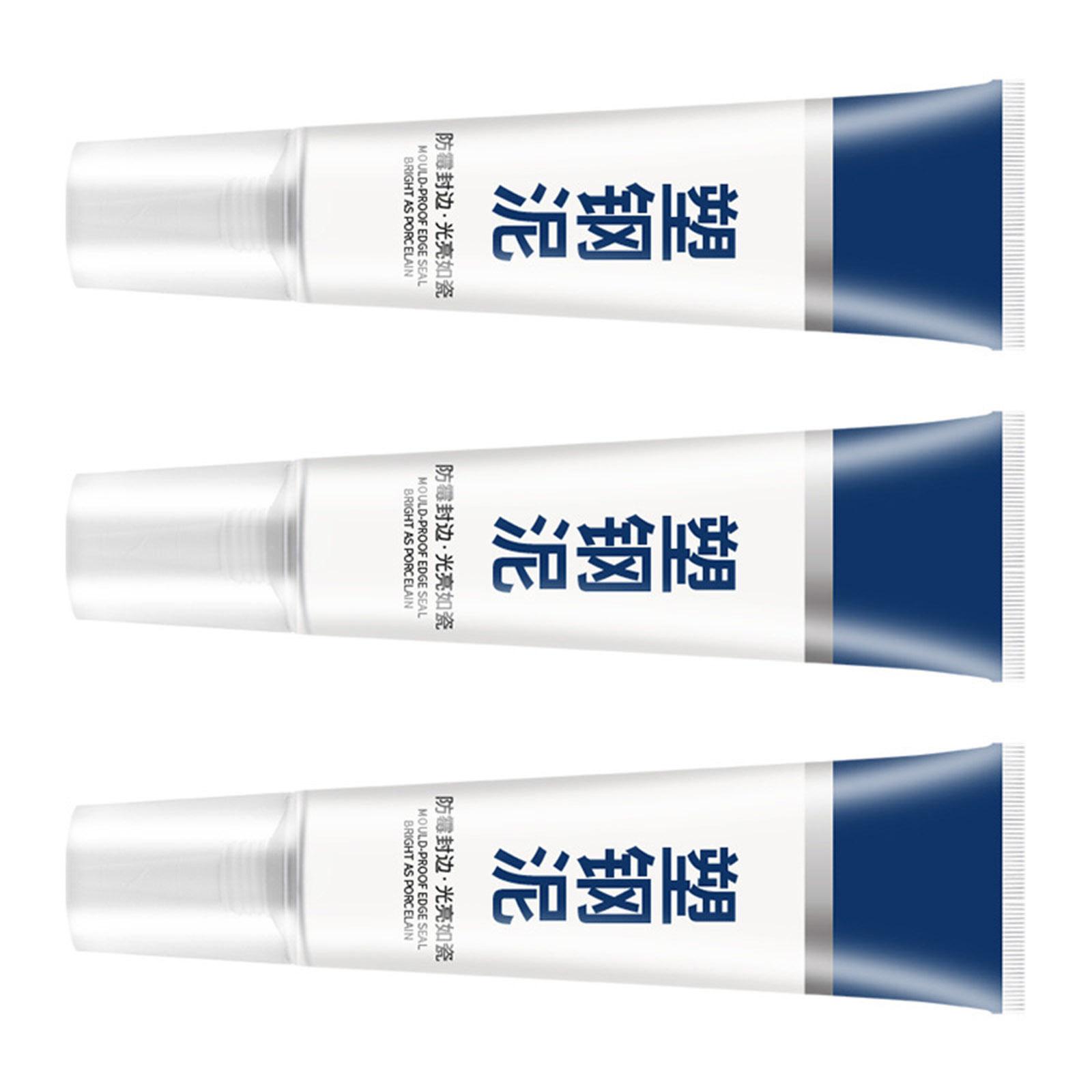 

3Pcs Kitchen Bathroom Anti Mildew Glue Strong Sealants Adhesives Household Resin Glue Leak Plugging Caulking Sealant