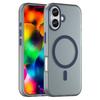 For iPhone 17 Case Compatible with MagSafe TPU+PC Slim Matte Translucent Phone Cover
