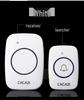 KajiaSi Wireless Doorbell & Elderly Call Button - Long Range, High Volume, Compatible with US/UK/EU Standards for Home Use.
