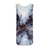 Women's Summer Casual Fashion Sleeveless Tank Pocket Beach Gradient Print  Dresses