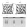 Fashion Snoopy Woodstock Cartoon Beagle Cushion Covers 40x40cm Polyester Pillow for Car Square Pillowcase Living Room Decoration