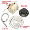 Termostato 16A 50-300℃/30-110℃ Gradi Celsius Manopola Interruttore Controller di Temperatura Mini Fai-da-te NO NC per Forni Elettrici Riscaldatori