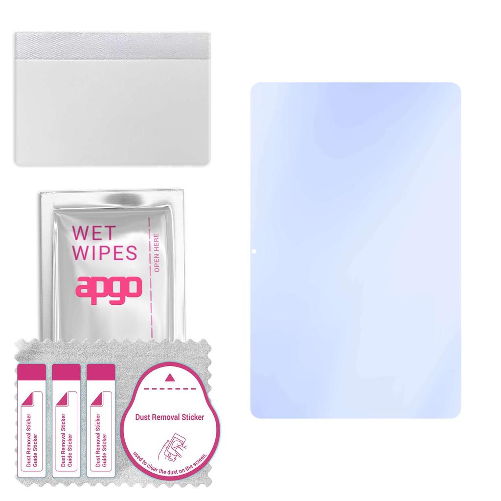 apgo Ultra-Clear 9H Hybrid Protective Glass Compatible with Huawei MatePad SE 10.4 WiFI, Flexible Nano Glass, Great Replacement for Tempered Glass, Sc