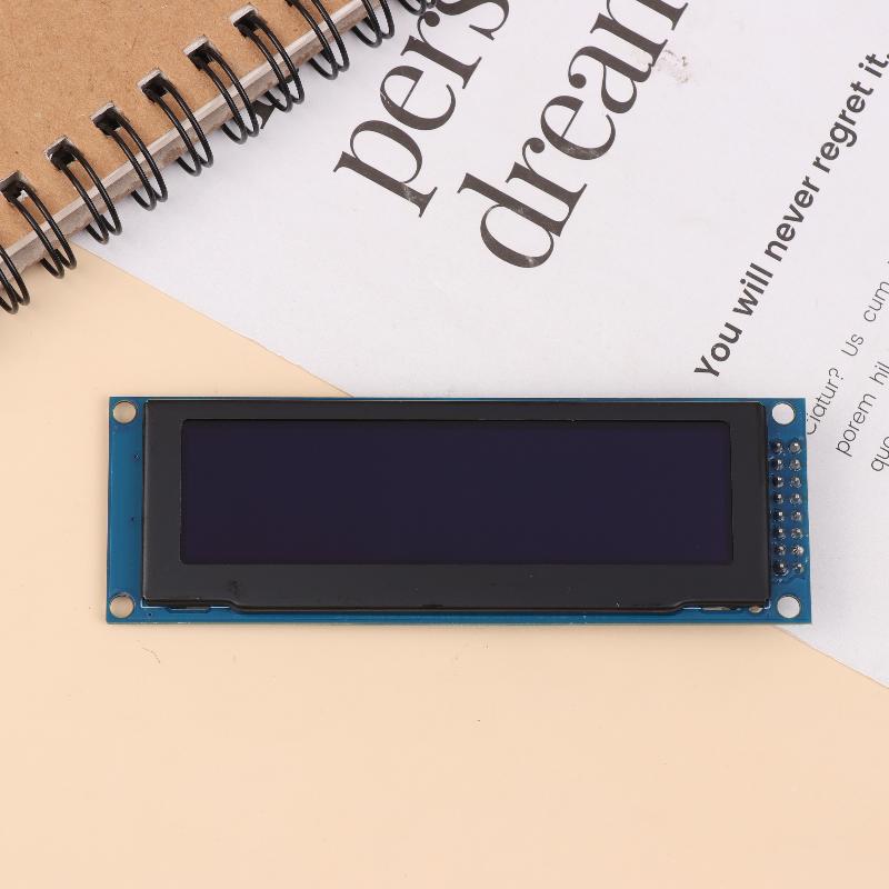 3.12 Inch Oled Display Module Ssd1322 256X64 For Arduino Stm32 Spi I2C Interface With Pre-Soldered Pin Header