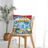 SuperThings Cartoon Square Pillow Case Super Zings Kindergarten Cushion Cover Customized Decorative Pillowcase for Home 18"