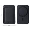 Magnetic Card Holder Solid Color Convenient Cell Phone Cardholder PU Leather Phone Back Card Bag for Iphone 13 14 15 16 17 Pro